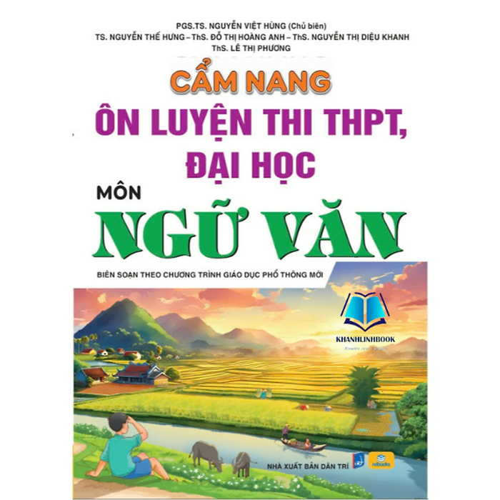 Sách - Cẩm Nang Ôn Luyện Thi Thpt, Đại Học Môn Ngữ Văn - Biên Soạn Theo Chương Trình Gdpt 2018