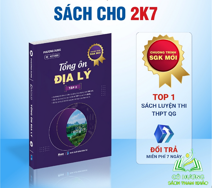 Địa Lí 12 Chương Trình Mới : Sách Tổng Ôn Địa Lí Ôn Thi Thpt Quốc Gia 2025, Đánh Giá Năng Lực