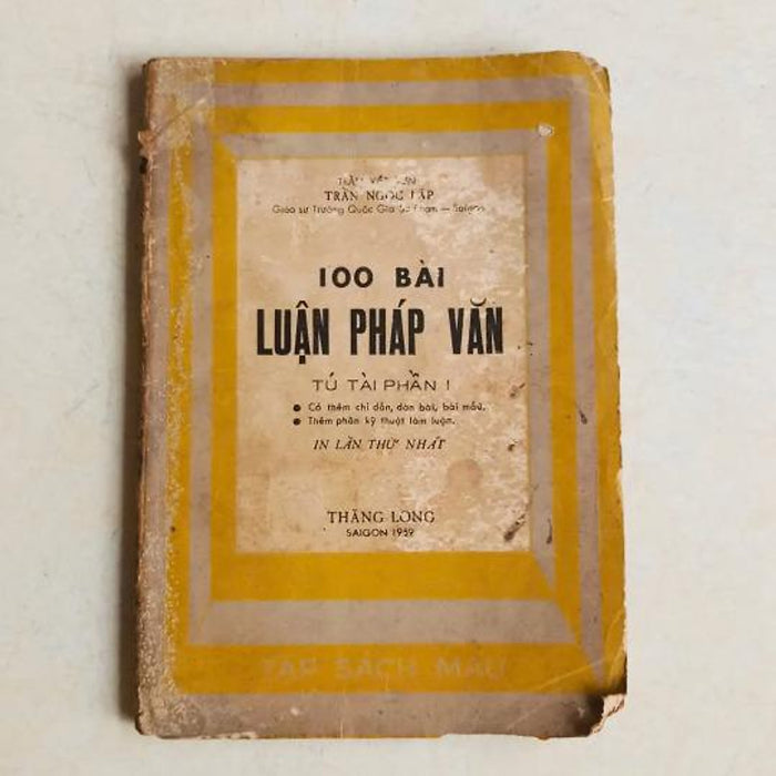100 Bài Luận Pháp Văn