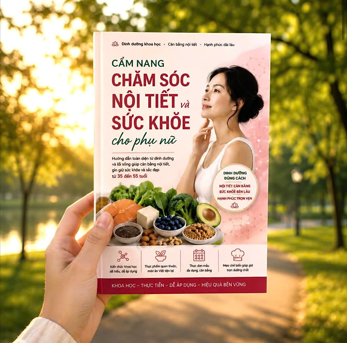 Sách - Cẩm Nang Chăm Sóc Nội Tiết Và Sức Khỏe Cho Phụ Nữ( Sách Chính Hãng)