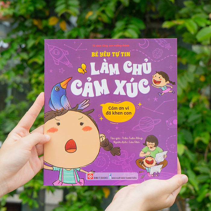 Sách - Bé Yêu Tự Tin Làm Chủ Cảm Xúc - Đinh Tị Books