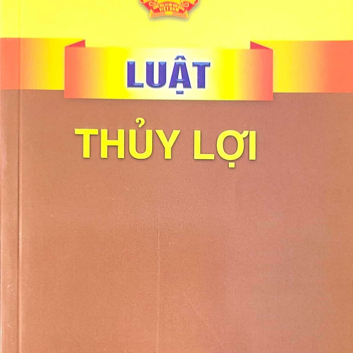 Luật Thủy Lợi