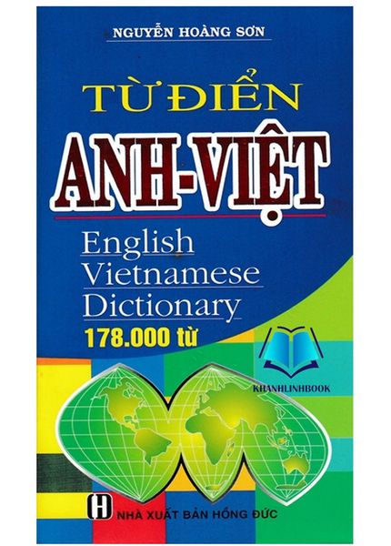 Sách - Từ Điển Anh Việt 178.000 Từ (Ha)