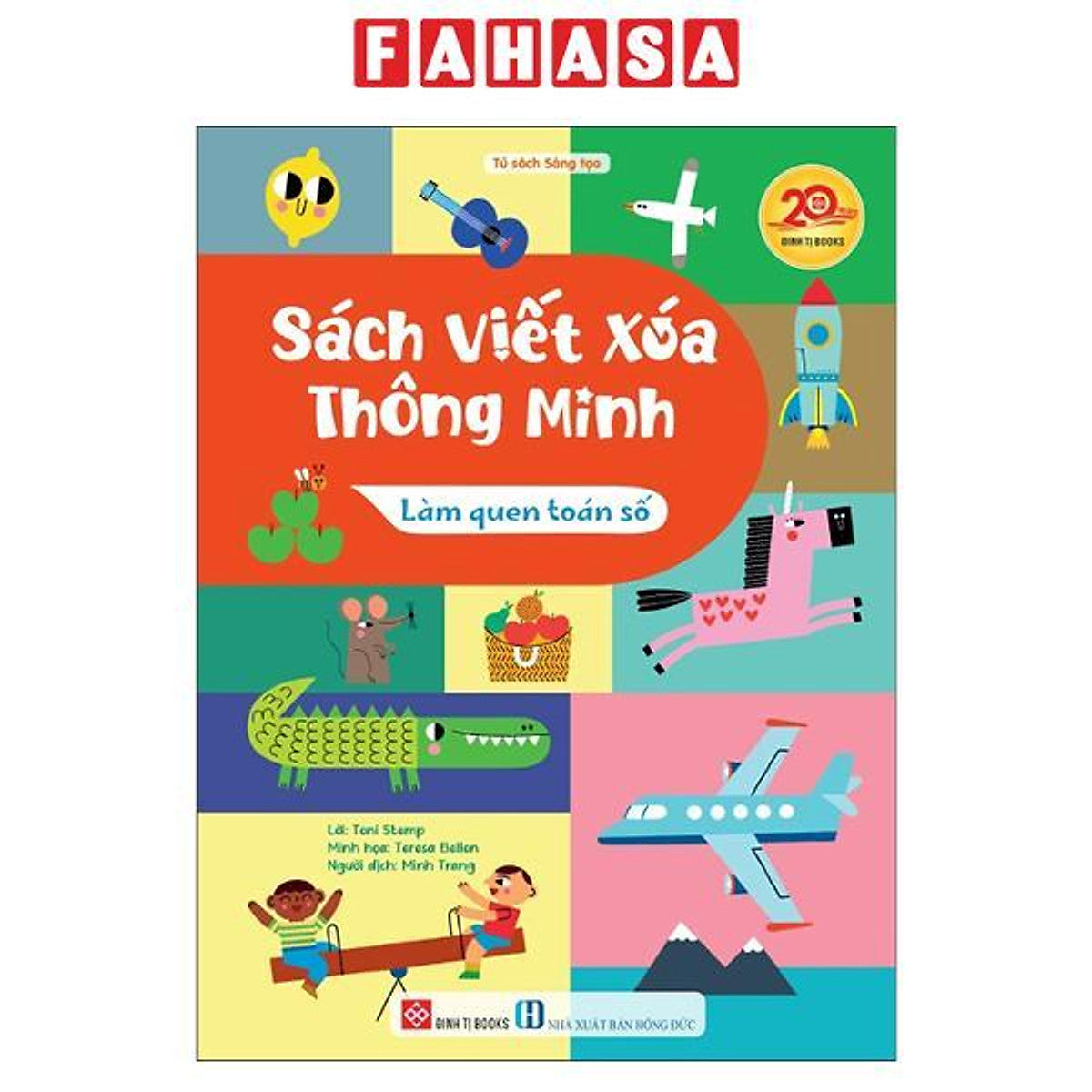 Sách - Sách Viết Xóa Thông Minh - Làm Quen Toán Số