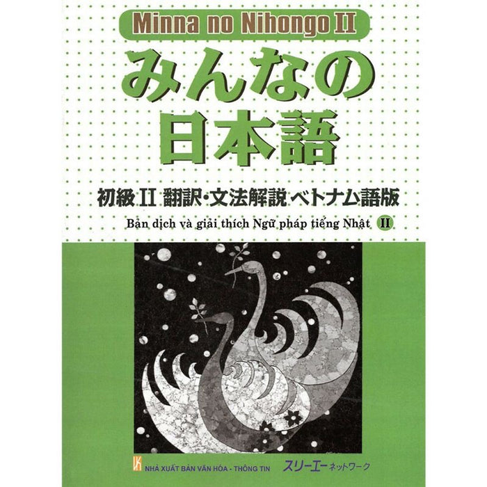 ￼Sách - Minna No Nihongo Ii - Bản Dịch Và Giải Thích Ngữ Pháp Tiếng Nhật Ii