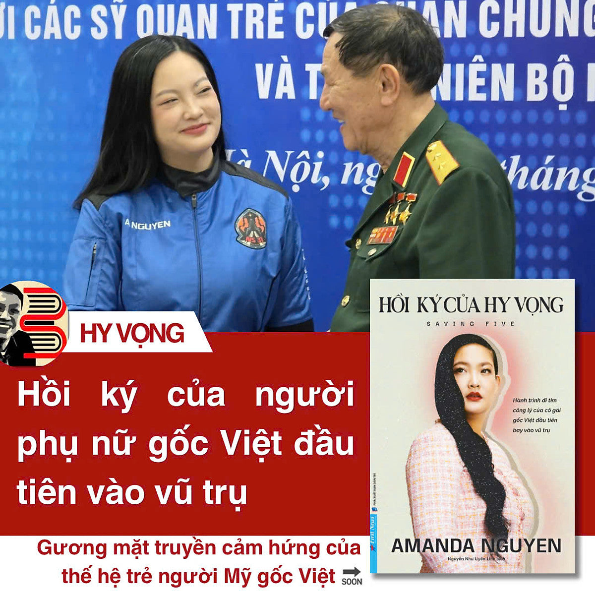 Hồi Ký Của Hy Vọng – Hành Trình Đi Tìm Công Lý Của Cô Gái Gốc Việt Đầu Tiên Bay Vào Vũ Trụ - Amanda Nguyen - Nguyễn Như Uyển Linh Dịch – First News