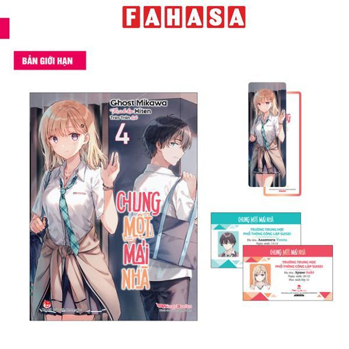 Sách - Chung Một Mái Nhà - Tập 4 - Bản Giới Hạn - Tặng Kèm Bookmark + Set 2 Thẻ Học Sinh