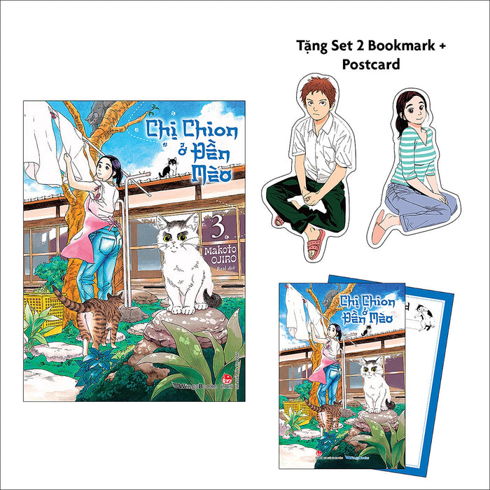 Chị Chion Ở Đền Mèo – Tập 3 [Tặng Set 2 Bookmark + Postcard]