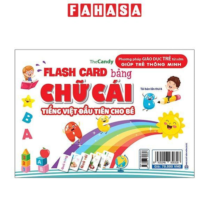 Sách - Flash Card Bảng Chữ Cái Tiếng Việt Đầu Tiên Cho Bé (Tái Bản)