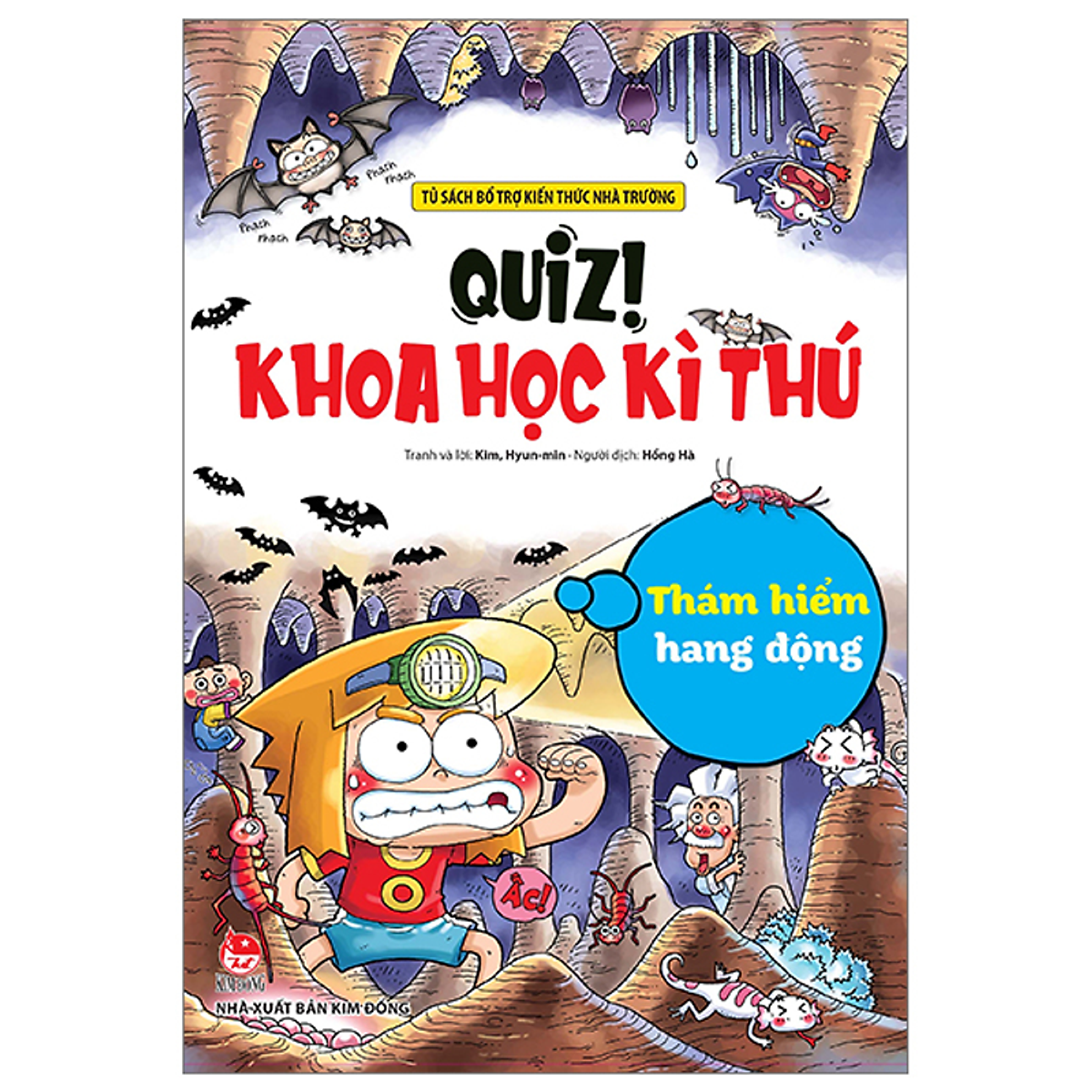 Sách Quiz Khoa Học Kì Thú - Thám Hiểm Hang Động
