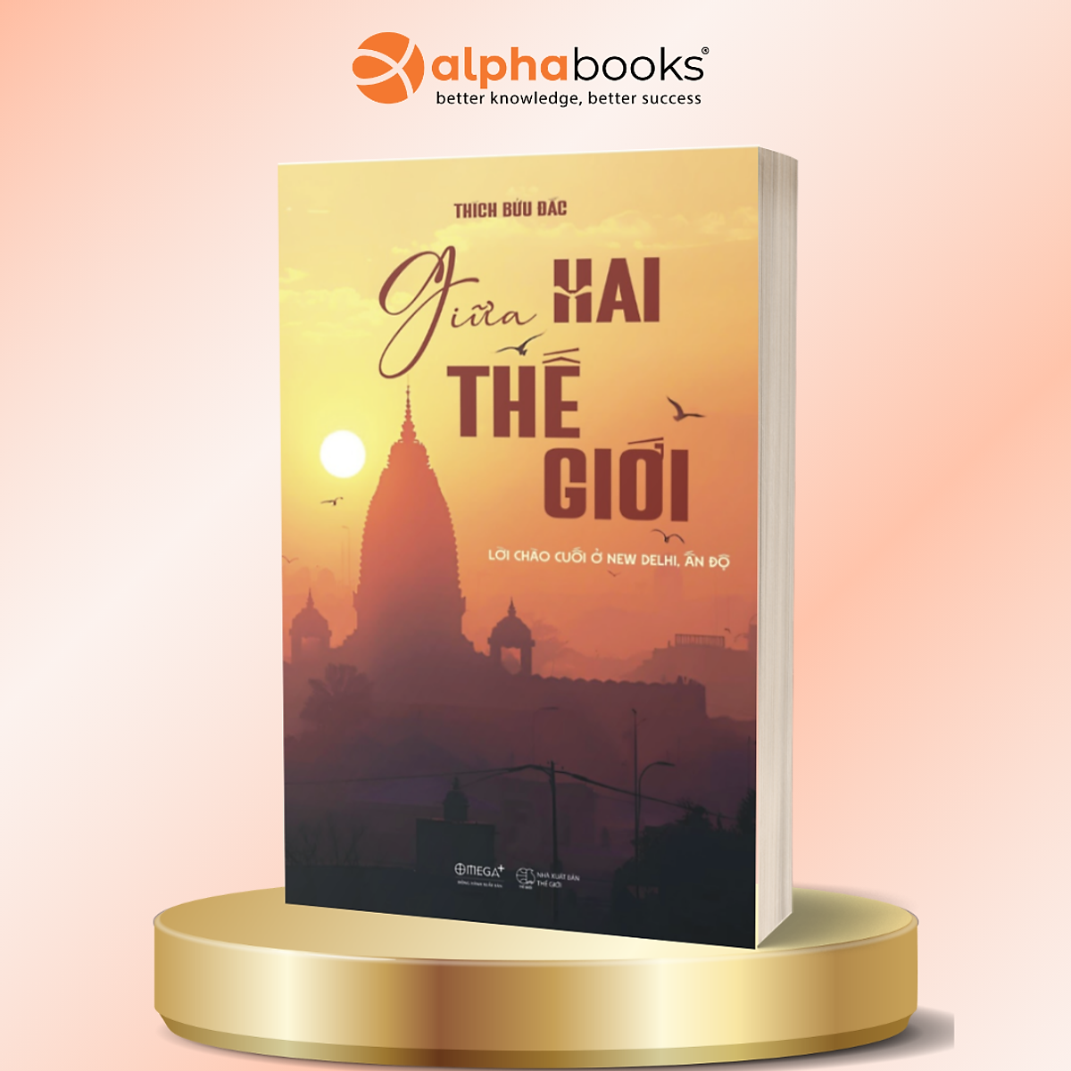 Giữa Hai Thế Giới - Lời Chào Cuối Ở New Delhi, Ấn Độ - Thích Bửu Đắc - Alpha Books