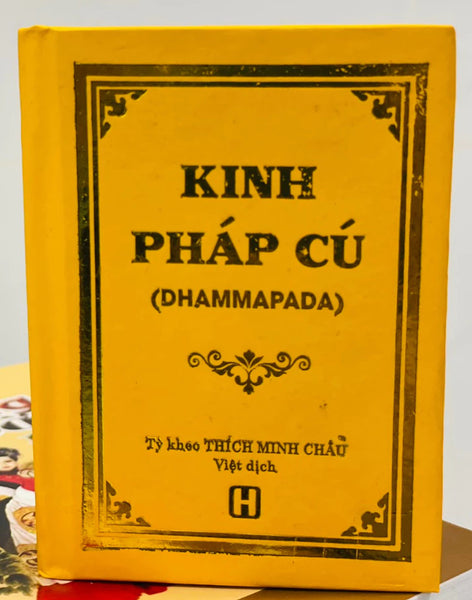 Kinh Pháp Cú (Khổ Nhỏ, Bìa Vàng) - Dp