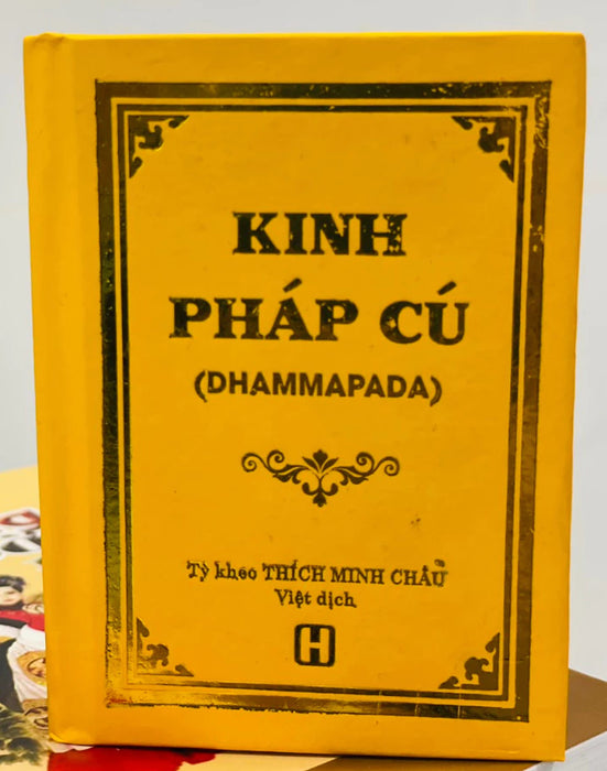 Kinh Pháp Cú (Khổ Nhỏ, Bìa Vàng) - Dp