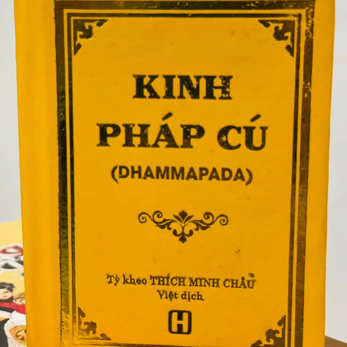 Kinh Pháp Cú (Khổ Nhỏ, Bìa Vàng) - Dp