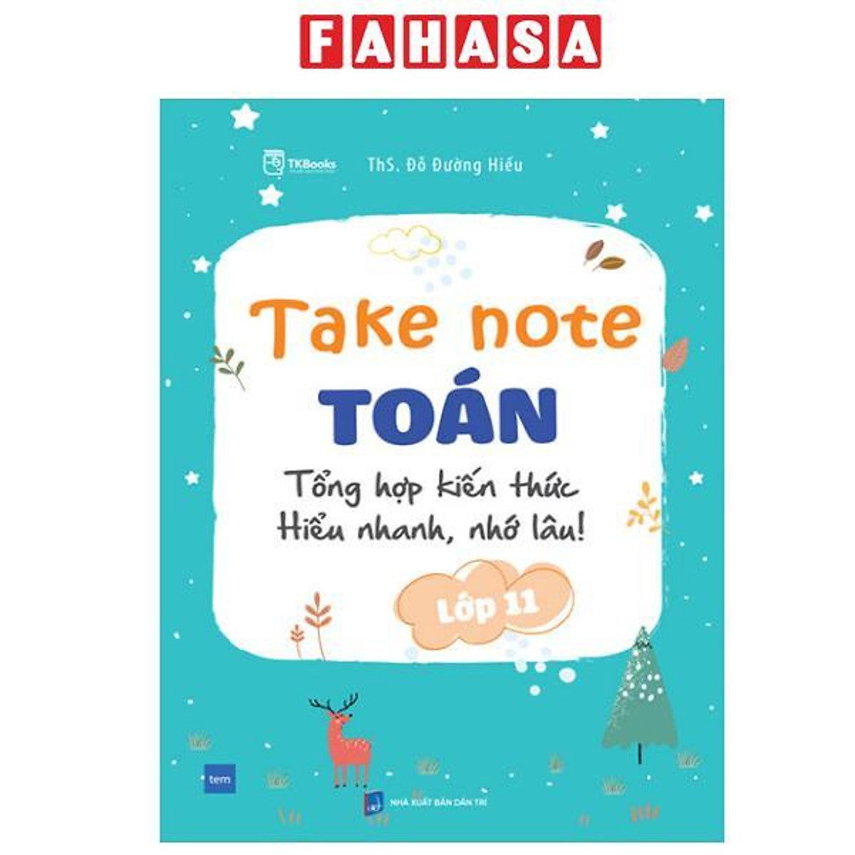 Sách - Take Note Toán 11 - Tổng Ôn Kiến Thức - Hiểu Nhanh, Nhớ Lâu