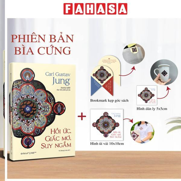 Sách - Hồi Ức, Giấc Mơ, Suy Ngẫm - Bìa Cứng - Tặng Kèm Bookmark Kẹp Góc Sách + Hình Mandala Bìa Sách Ủi Lên Túi Vải Hoặc Áo + Hình Mandala Bìa Sách Dán Ly