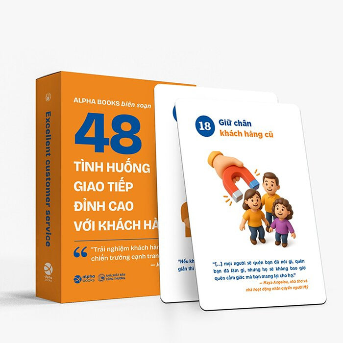 Flashcard Giao Tiếp Với Khách Hàng - 48 Tình Huống Giao Tiếp Đỉnh Cao Với Khách Hàng