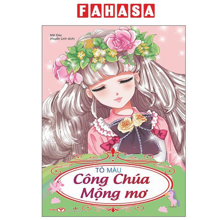 Sách - Tô Màu Công Chúa Mộng Mơ