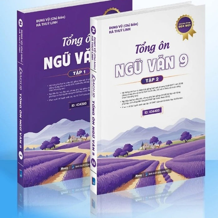 Sách Ngữ Văn 9 Ôn Thi Vào 10, Tổng Ôn Ngữ Văn Lớp 9 - Ngữ Văn 9 Chương Trình Mới Tập 1 + Tập 2