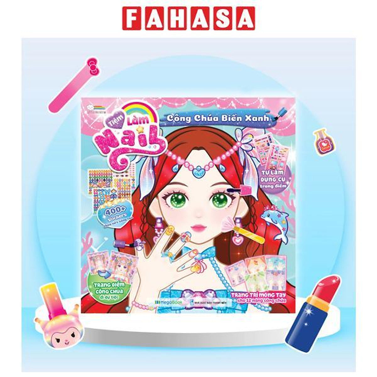 Sách - Tiệm Làm Nail - Công Chúa Biển Xanh