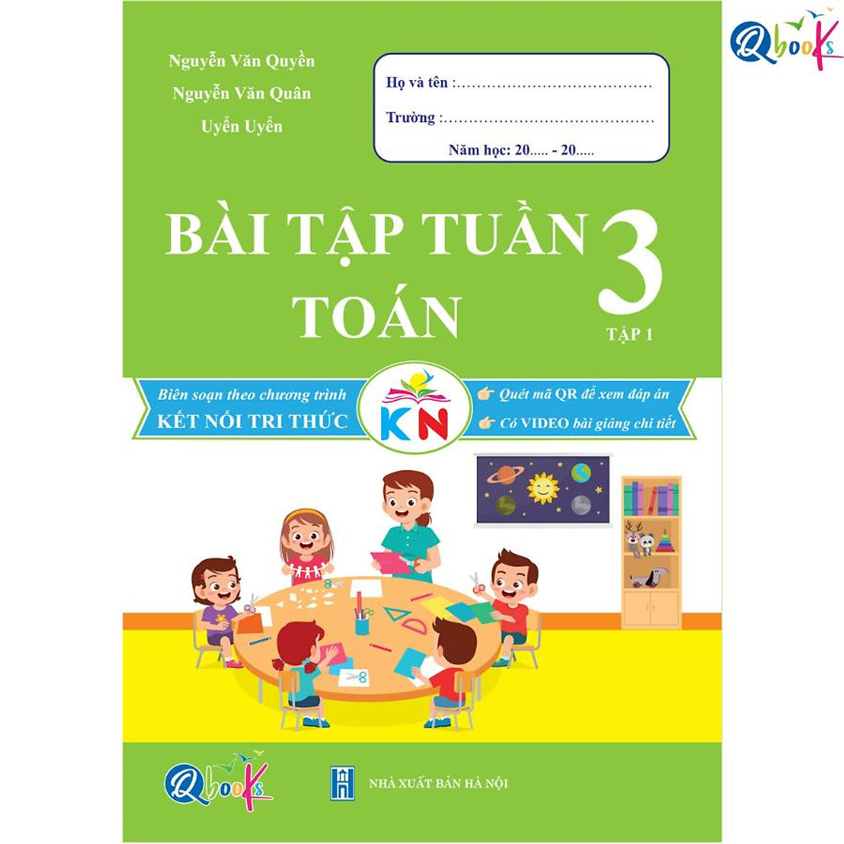 Bài Tập Tuần Toán 3 - Tập 1 (Kết Nối Tri Thức Với Cuộc Sống)