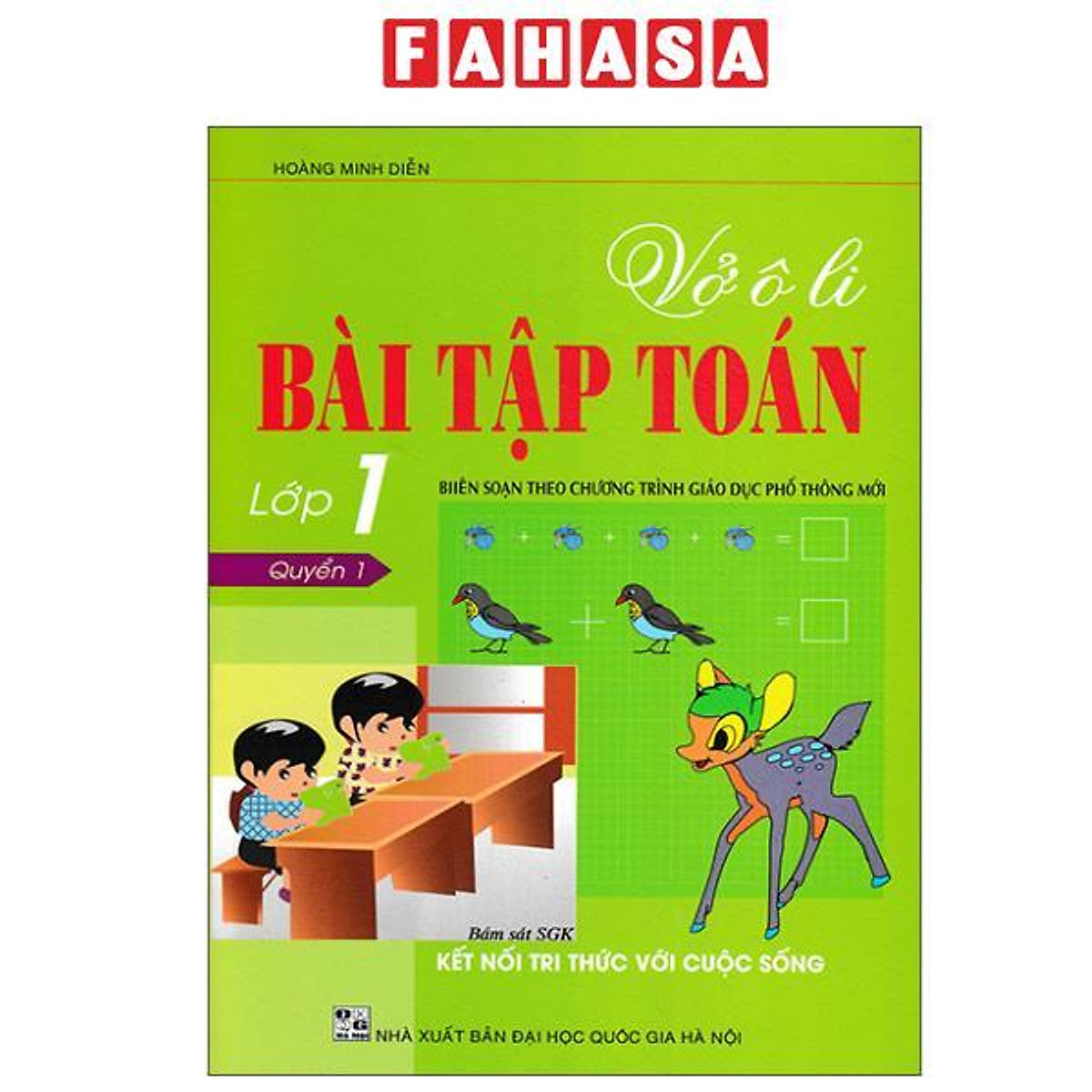 Sách - Vở Ô Li Bài Tập Toán Lớp 1 - Quyển 1 (Kết Nối)