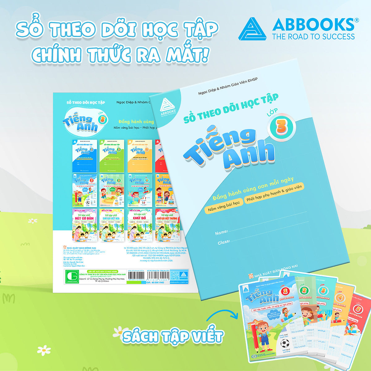 Sổ Theo Dõi Học Tập Tiếng Anh Lớp 3 Cho Bé Phối Hợp Phụ Huynh Giáo Viên Abbooks