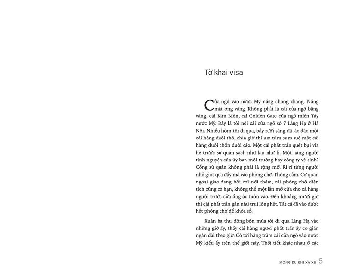 Sách - Mộng Du Khi Xa Xứ