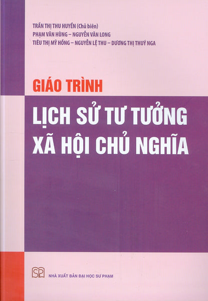Giáo Trình Lịch Sử Tư Tưởng Xã Hội Chủ Nghĩa