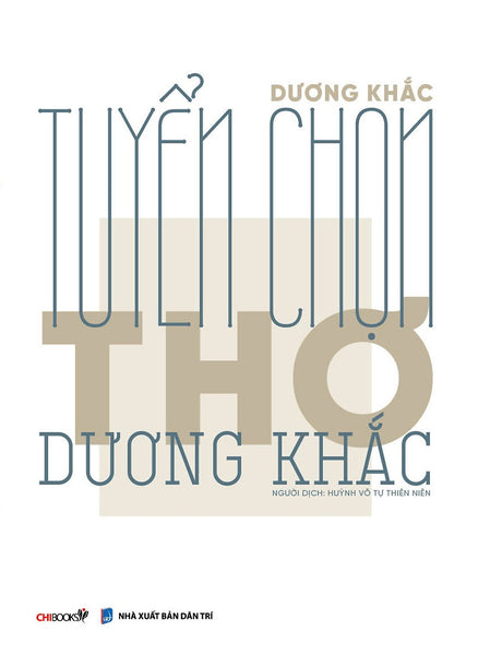 Tuyển Chọn Thơ Dương Khắc - Dương Khắc