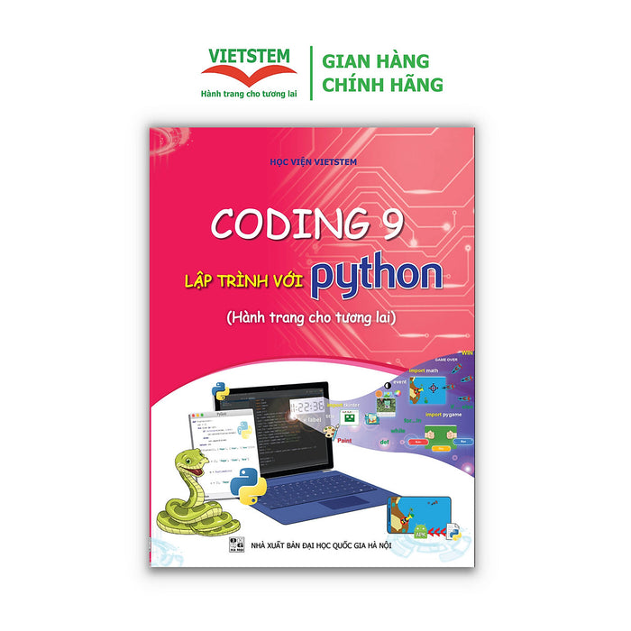 Sách Coding 9 Lập Trình Với Python (Dành Cho Học Sinh Lớp 9)