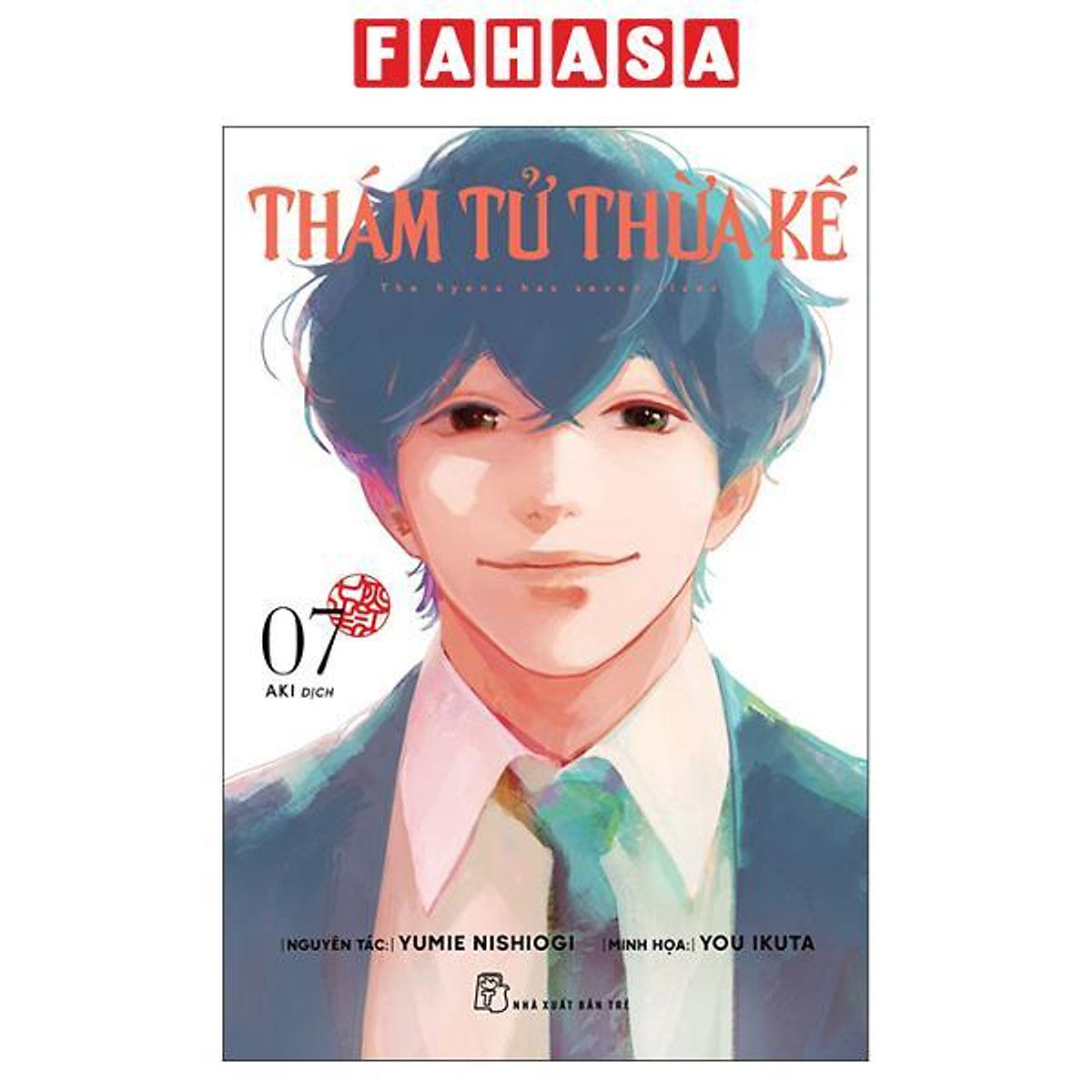 Sách - Thám Tử Thừa Kế - Tập 7 - Tặng Kèm Card + Phong Bì Đựng Card