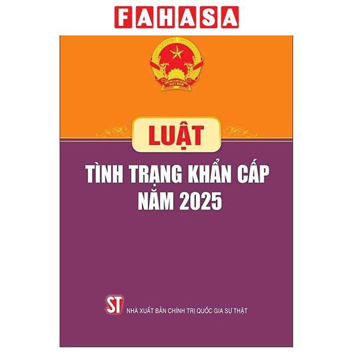 Sách - Luật Tình Trạng Khẩn Cấp Năm 2025