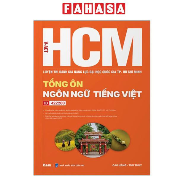 Sách - V-Act Hcm - Luyện Thi Đánh Giá Năng Lực Đại Học Quốc Gia Tp. Hồ Chí Minh - Tổng Ôn Ngôn Ngữ Tiếng Việt