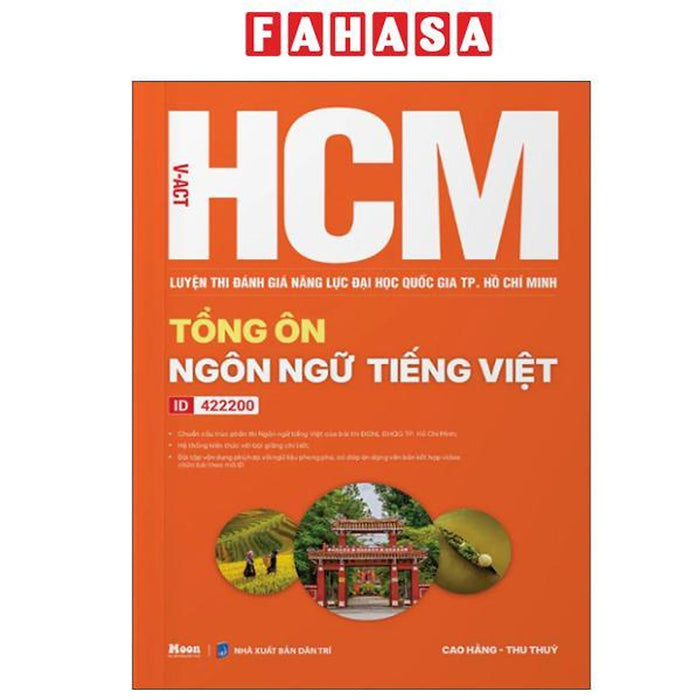 Sách - V-Act Hcm - Luyện Thi Đánh Giá Năng Lực Đại Học Quốc Gia Tp. Hồ Chí Minh - Tổng Ôn Ngôn Ngữ Tiếng Việt