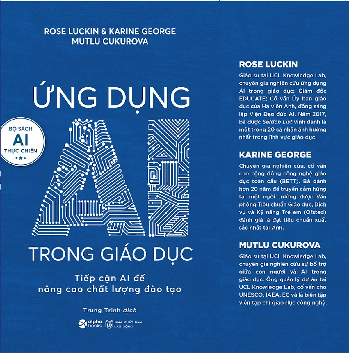 Sách Ứng Dụng Ai Trong Giáo Dục