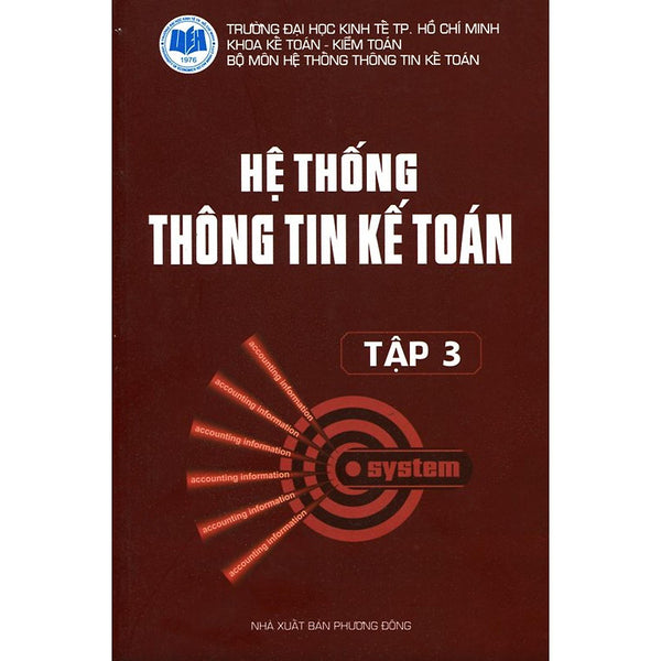 Sách - Hệ Thống Thông Tin Kế Toán - Tập 3 - Ns Kinh Tế