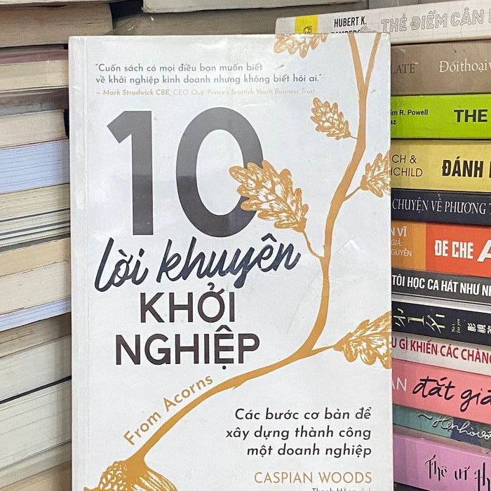 10 Lời Khuyên Khởi Nghiệp - Caspian Woods
