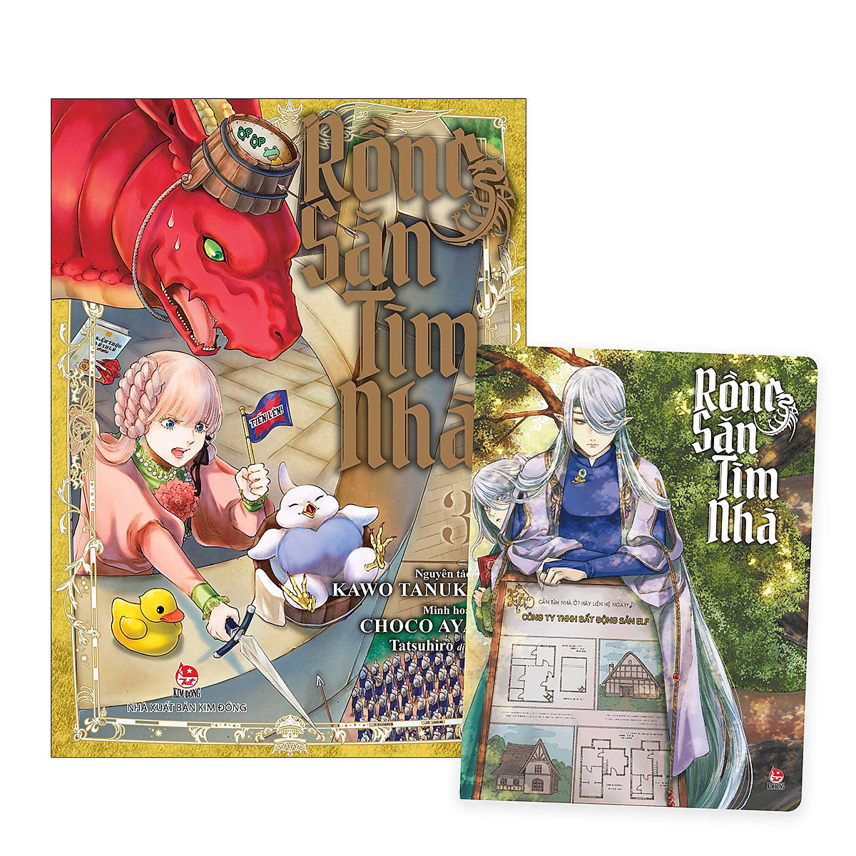 Rồng Săn Tìm Nhà Tập 3 [Tặng Kèm Clear File Giấy]