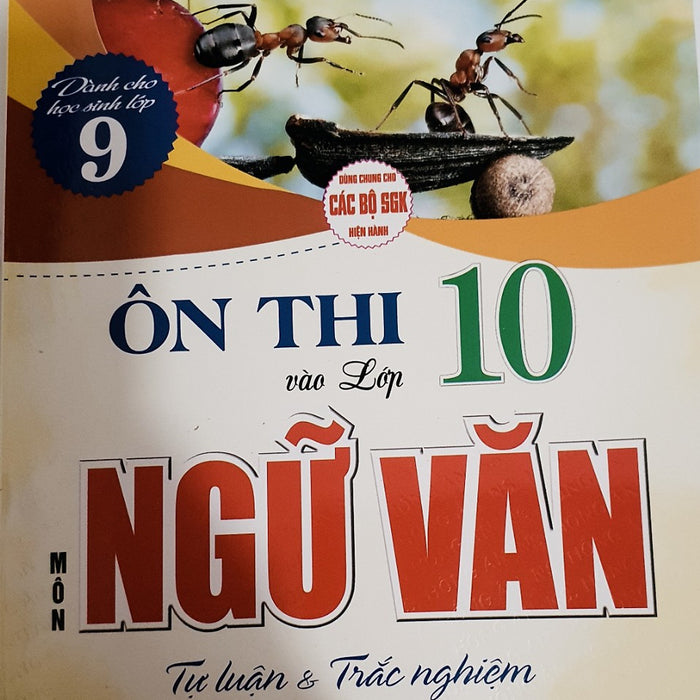 Sách Ôn Thi Vào Lớp 10 Ngữ Văn ( Tự Luận Và Trắc Nghiệm ) Ha