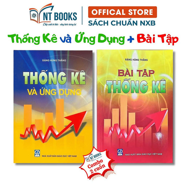 Sách - Thống Kê Và Ứng Dụng + Bài Tập Thống Kê - Giáo Trình Dùng Cho Các Trường Đại Học Và Cao Đẳng - Nxb Giáo Dục - Hv