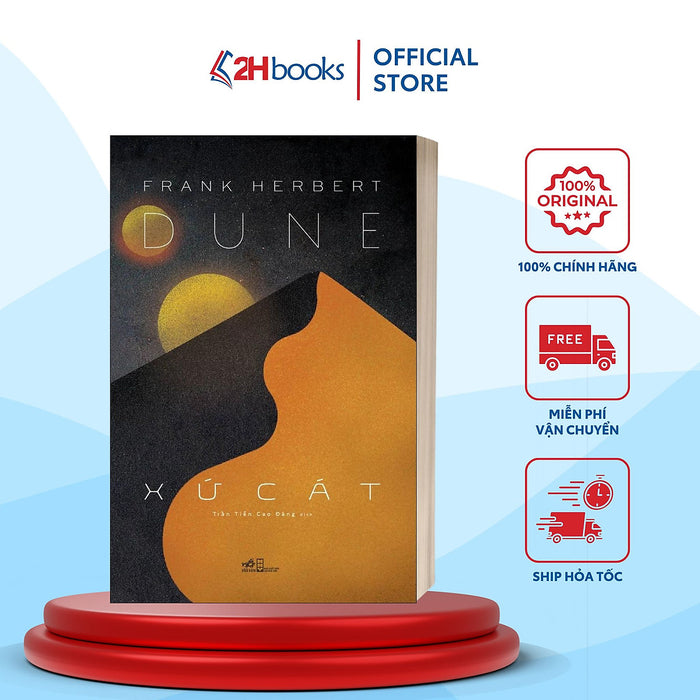 Sách- Xứ Cát Dune, Truyện Giả Tưởng- Huyền Bí- Phiêu Lưu (Tái Bản 2024)(249)- 2Hbooks