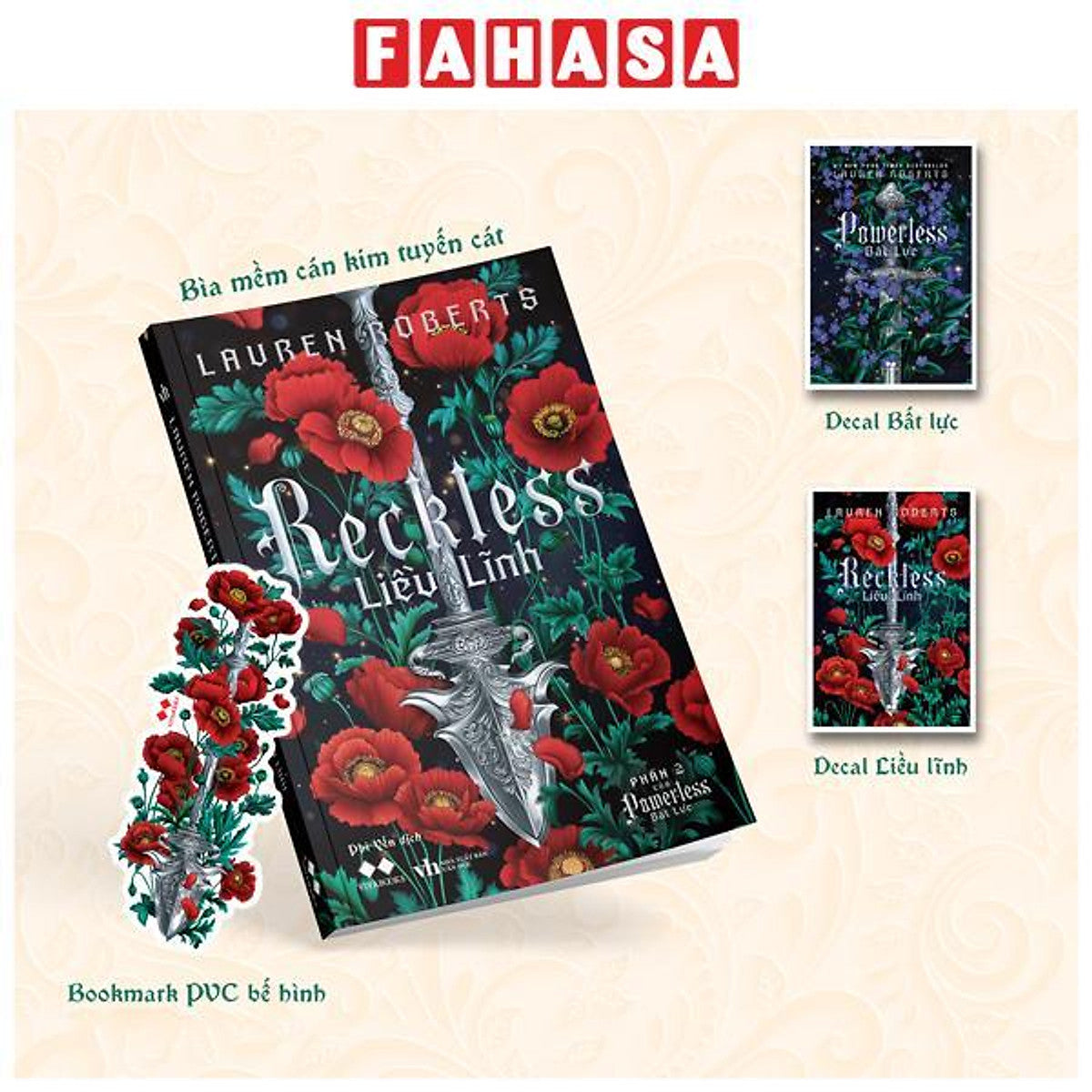 Sách - Reckless - Liều Lĩnh - Tặng Kèm Bookmark Pvc + Decal 7 Màu Bất Lực + Decal 7 Màu Liều Lĩnh