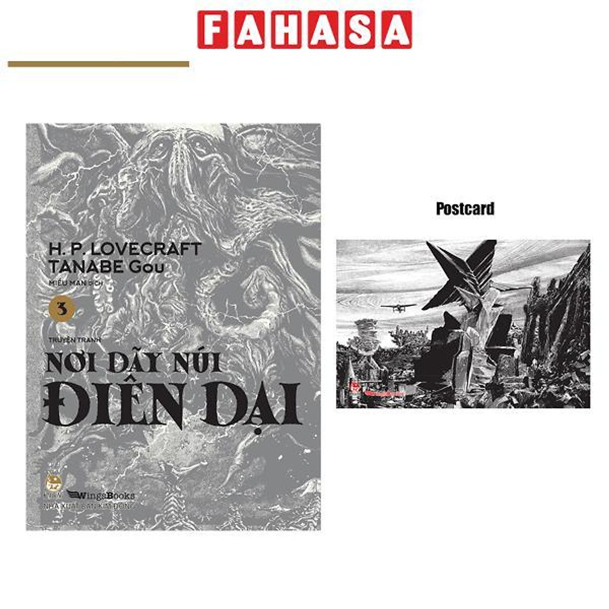 Sách - Nơi Dãy Núi Điên Dại - Tập 3 - Tặng Kèm Postcard