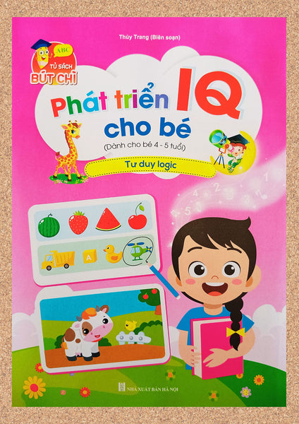 Sách Phát Triển Iq Cho Bé Dành Cho Trẻ Từ 4 Đến 5 Tuổi (Bộ 8 Cuốn)