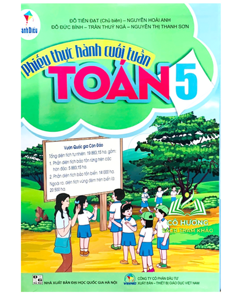 Sách - Phiếu Thực Hành Cuối Tuần Toán 5 (Cánh Diều)