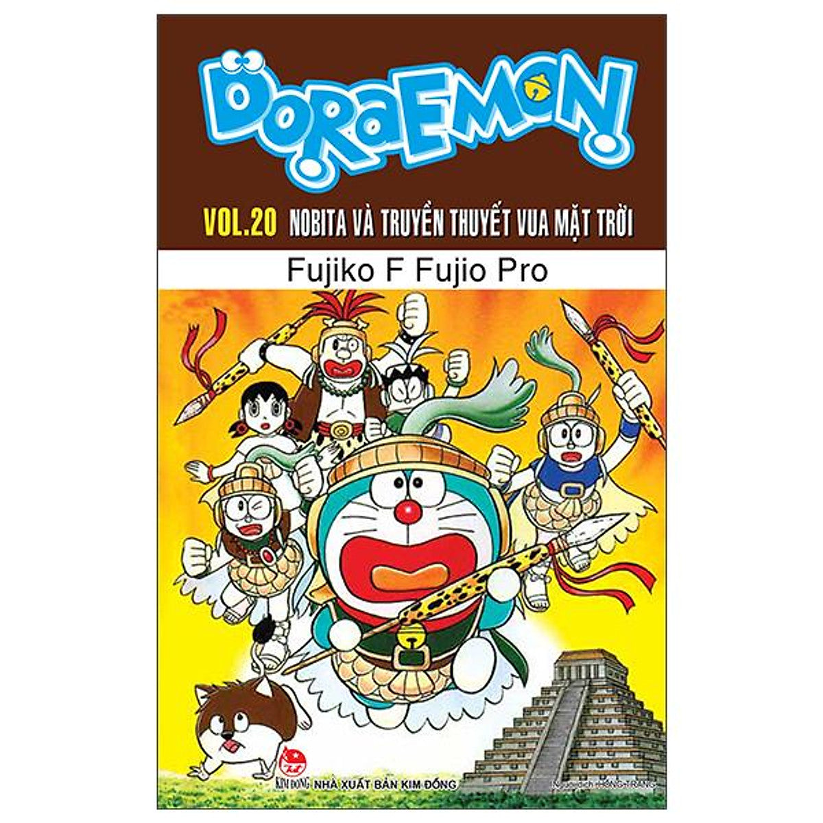 Sách - Doraemon - Truyện Dài - Tập 20 - Nobita Và Truyền Thuyết Vua Mặt Trời (Tái Bản 2026)