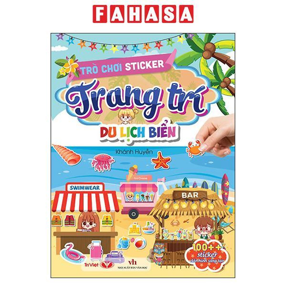 Sách - Trò Chơi Sticker Trang Trí - Du Lịch Biển