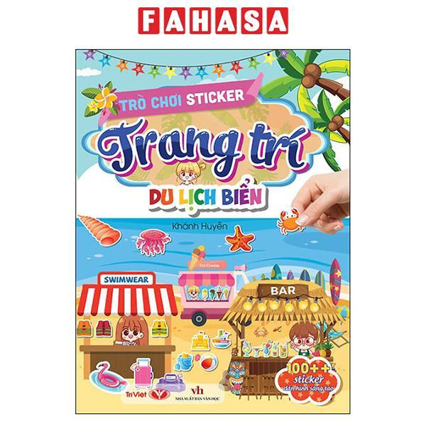Sách - Trò Chơi Sticker Trang Trí - Du Lịch Biển