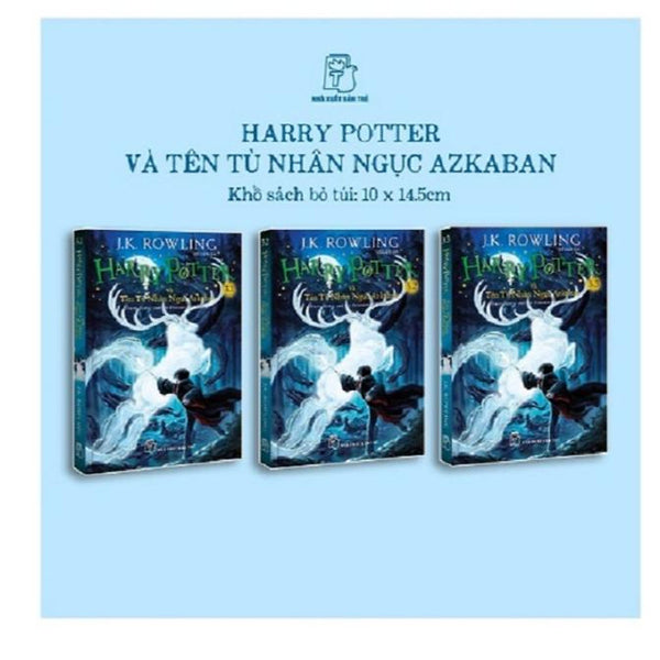 Sách Nxb Trẻ - Harry Potter Và Tên Tù Nhân Ngục Azkaban - Tập 3 (Set 3 Cuốn) - Khổ Nhỏ